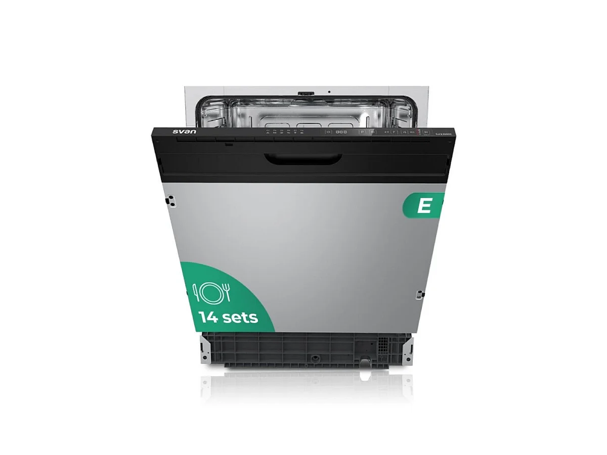 Lavavajillas integrable Svan SJI13600E 14 servicios 6 programas inox 59,8 cm