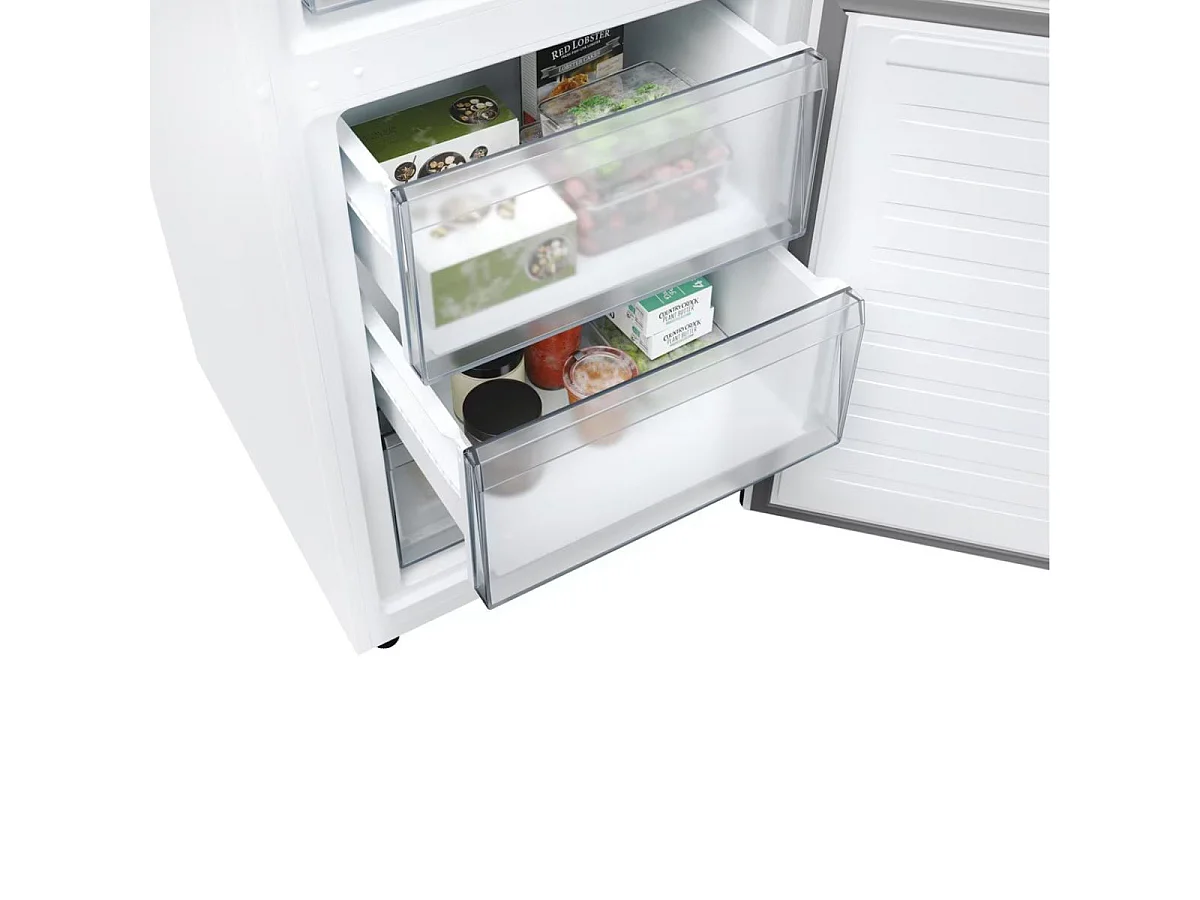 Frigorífico combi Candy CNCQ4T618EW No Frost 355L E blanco 185 cm