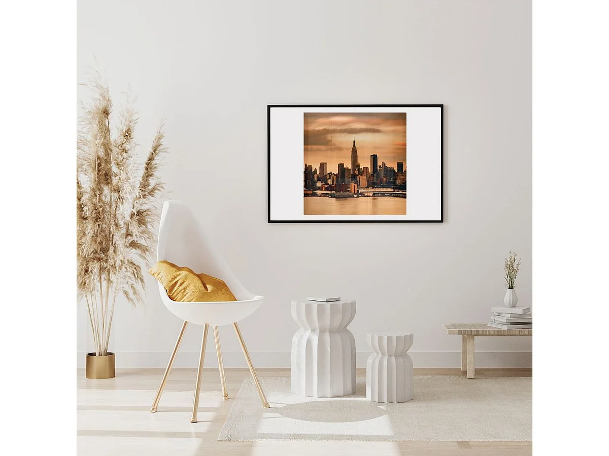 Print de paisaje ciudad decorativo New york 1 50x50 cm