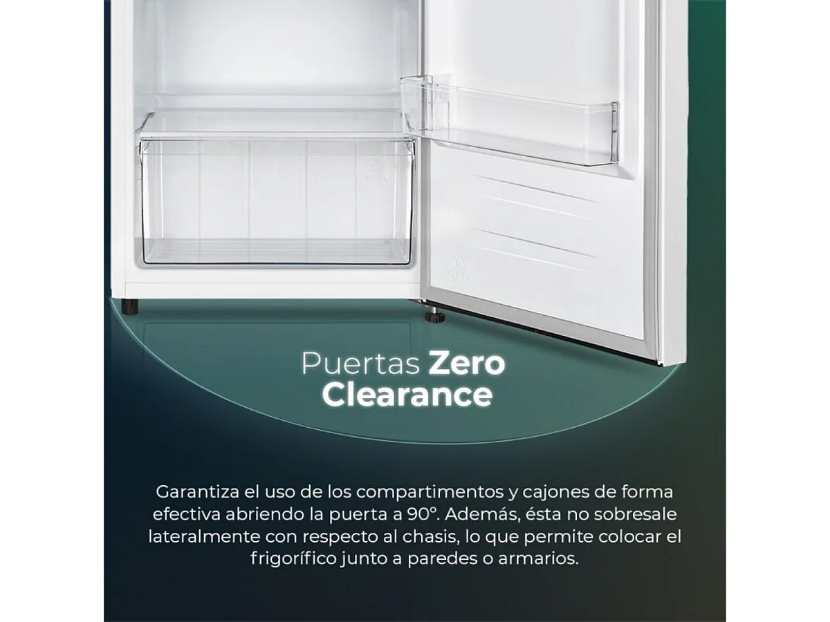 Frigorífico 2 puertas Svan SF165501E cíclico 243L E blanco 161 cm
