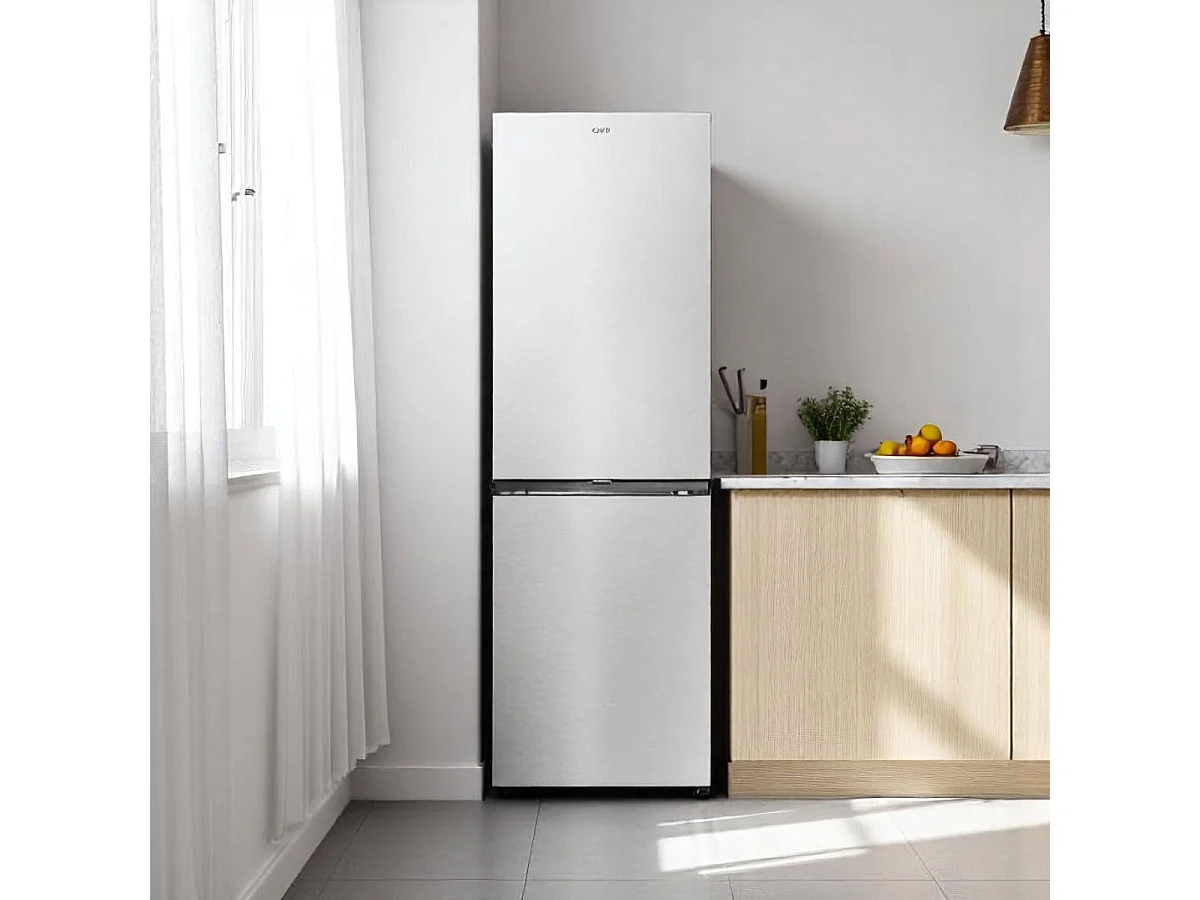 Frigorífico combi Candy ECN4CQTEX186 No Frost 355L E inox 185 cm