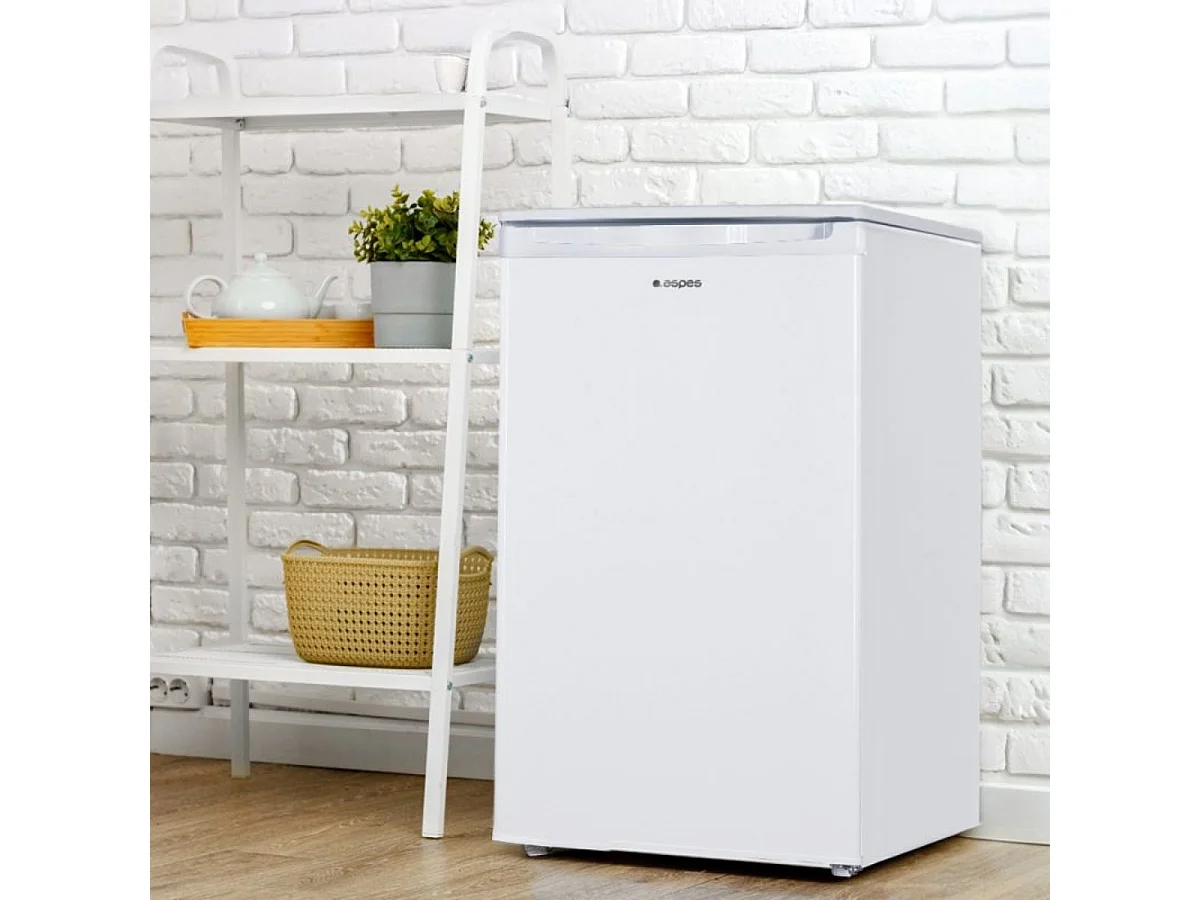 Congelador vertical Aspes ACV855501E cíclico 91L E blanco 55 cm