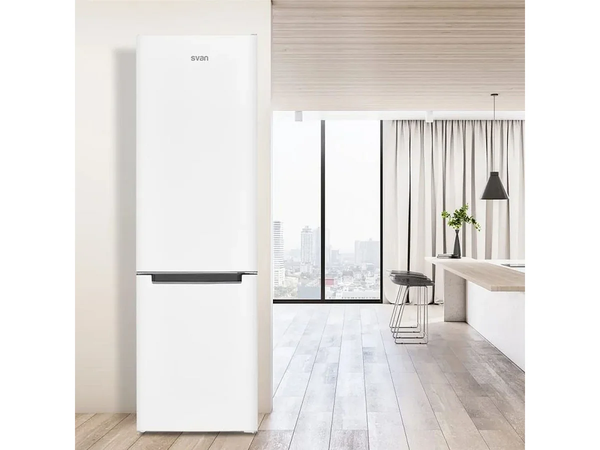 Frigorífico combi Svan SC185502E cíclico 262L E blanco 180 cm