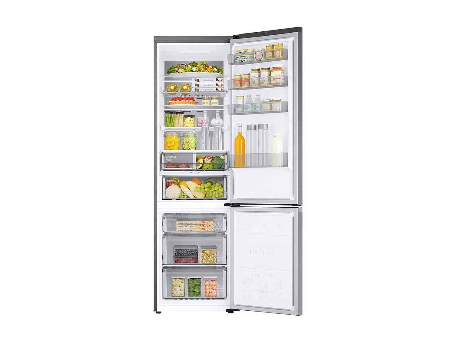 Frigorífico combi Samsung RB38C776DS9/EF No Frost 390L D inox 203 cm