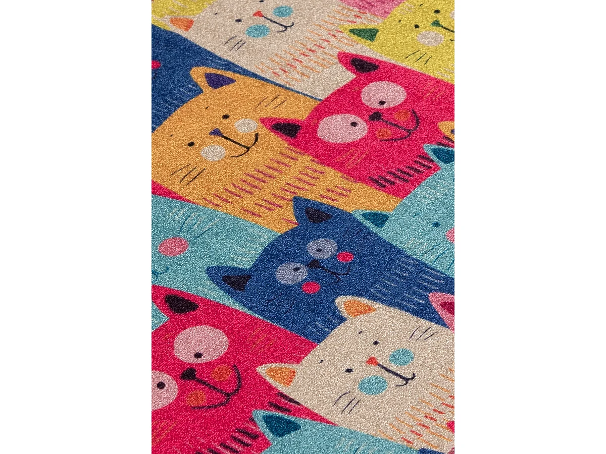 Alfombra de baño Meow DJT  multicolor