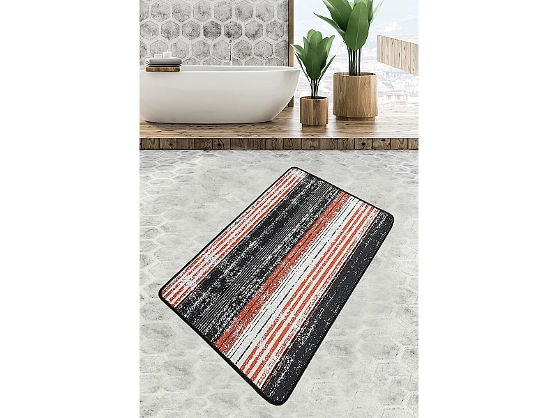 Alfombra de baño Flang multicolor