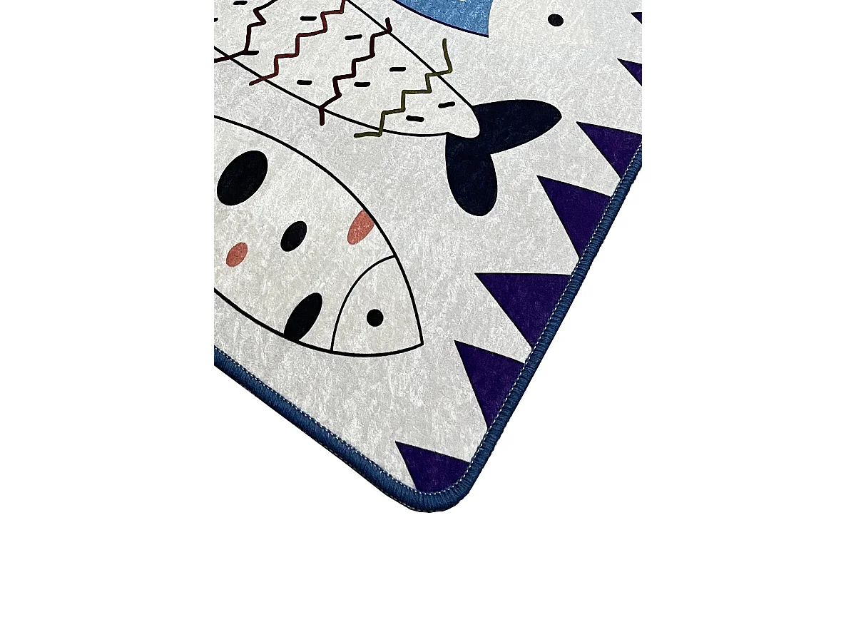 Alfombra de baño Set (3 piezas) Le Poissson Djt multicolor