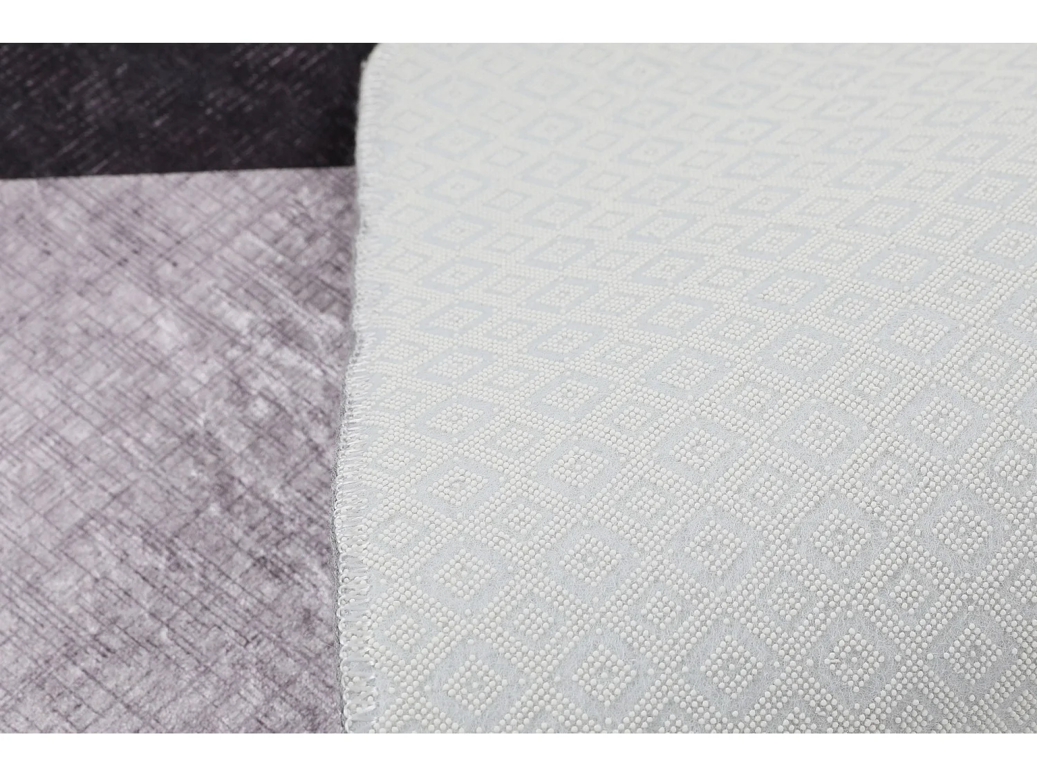 Alfombra de baño Set (2 piezas) Phell v2 gris