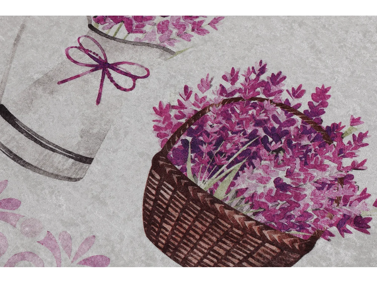 Alfombra de baño Set (3 piezas) Giardino Di Lavanda Djt multicolor