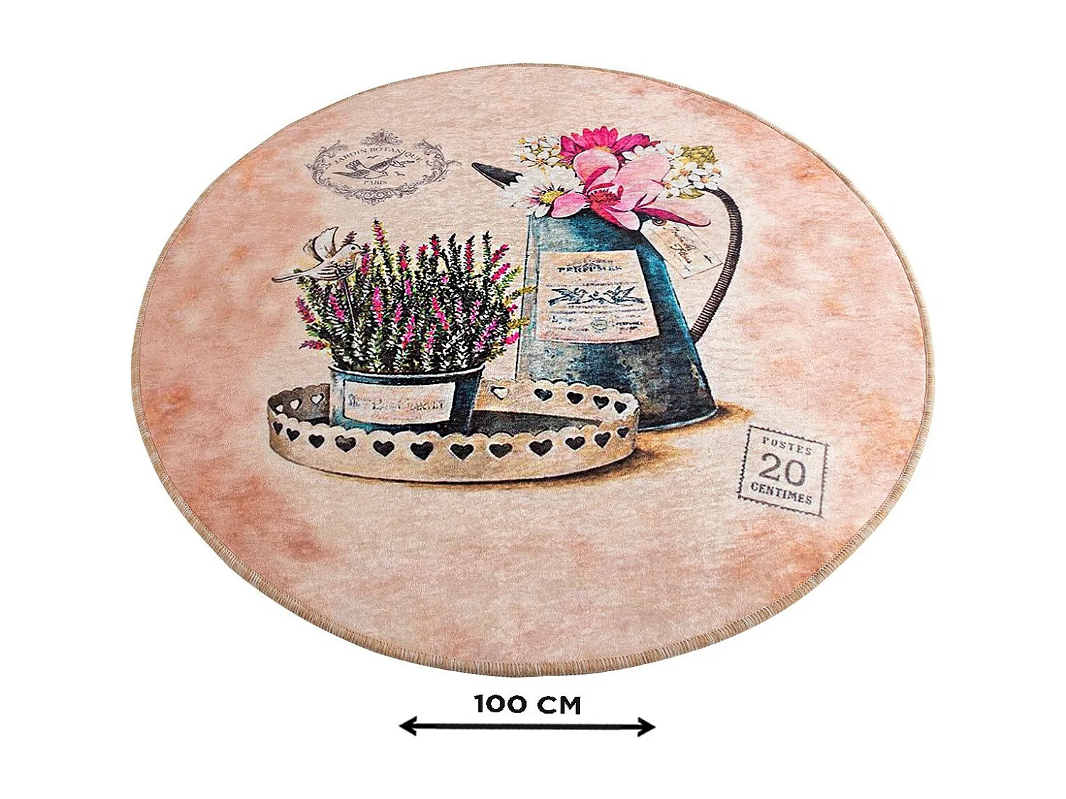 Alfombra de baño Monder DJT multicolor