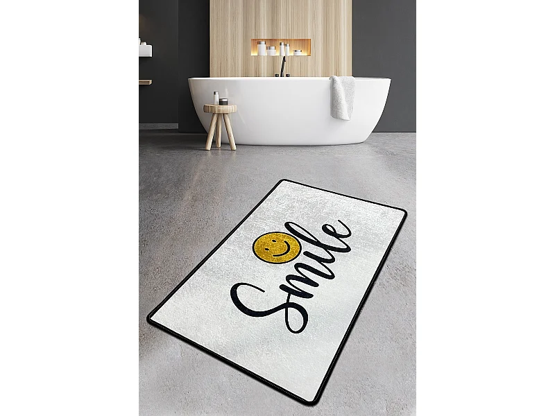 Alfombra de baño Smile Djt (70 x 120) multicolor
