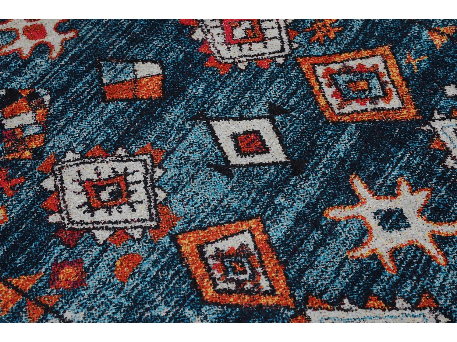 Alfombra de baño Ressal multicolor