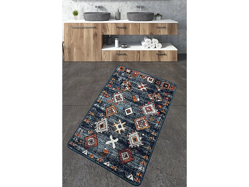 Alfombra de baño Ressal multicolor