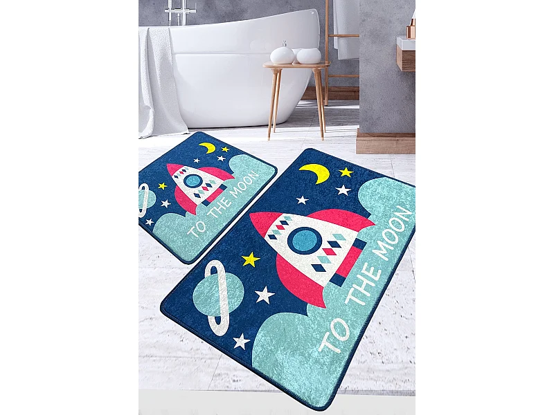 Alfombra de baño Set (2 piezas) Namoon multicolor