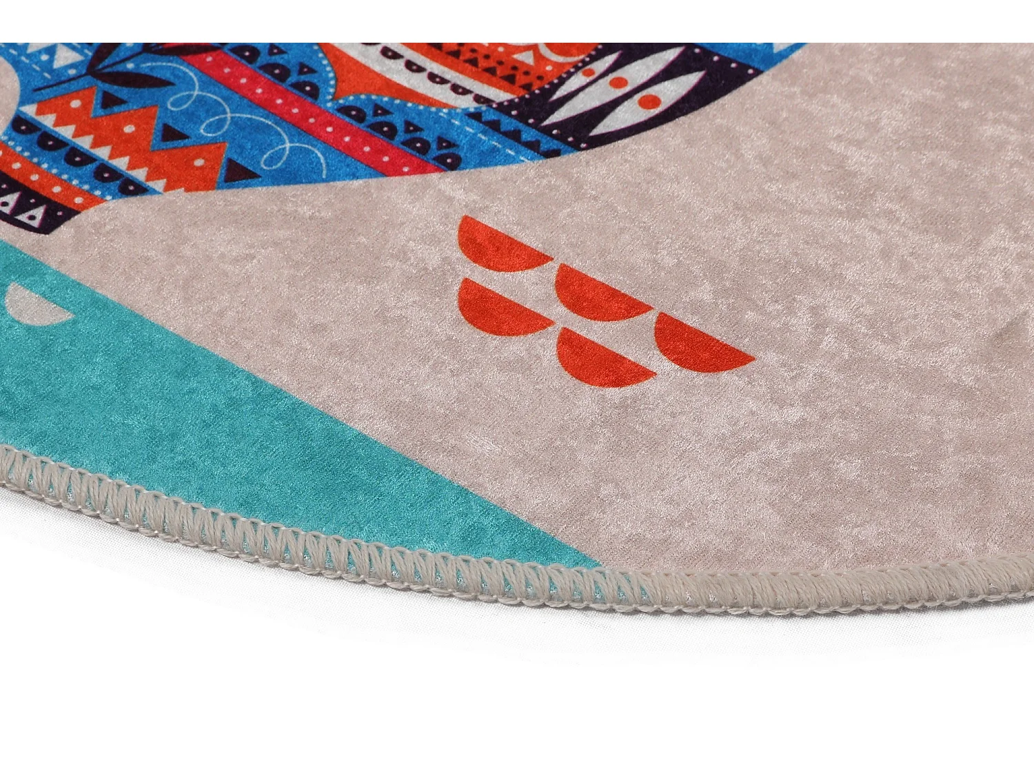 Alfombra de baño Set (3 piezas) Etnic multicolor