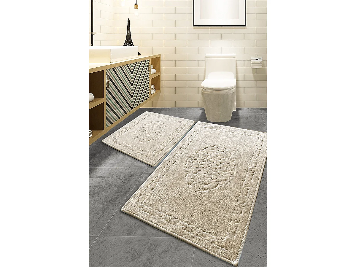 Alfombra de baño Set (2 piezas) Elite  multicolor