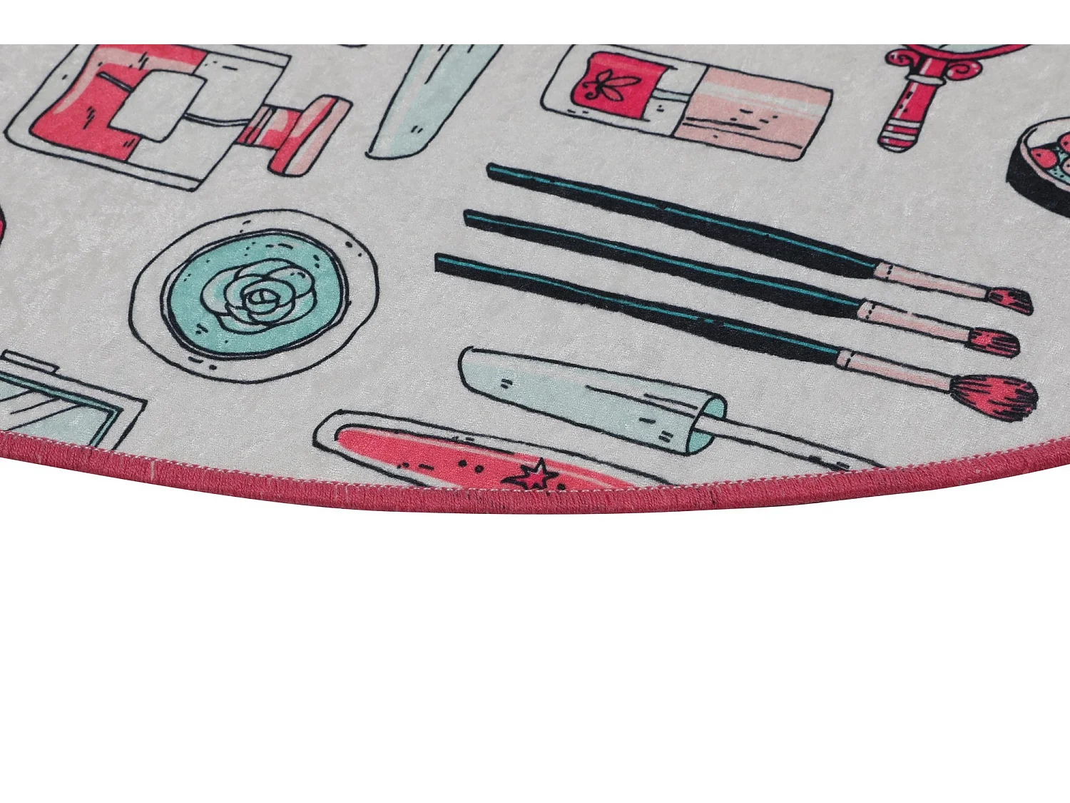 Alfombra de baño Set (2 piezas) Make Up DJT multicolor