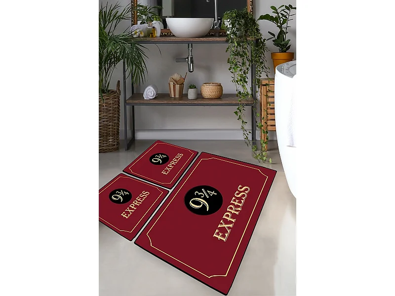 Alfombra de baño Set (3 piezas) Express multicolor