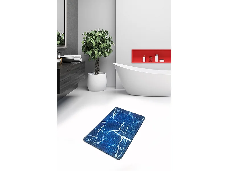 Alfombra de baño Denim DJT multicolor