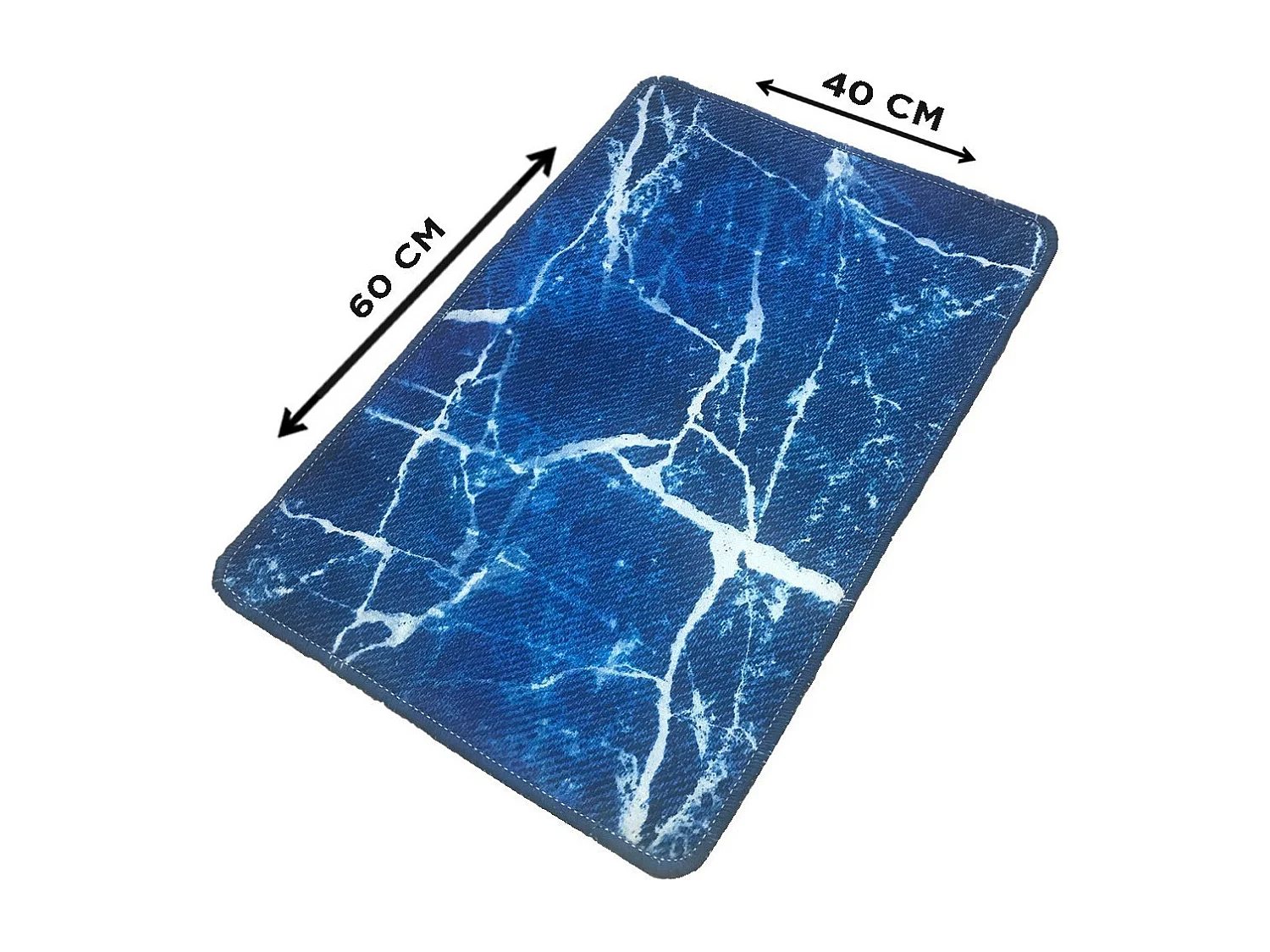 Alfombra de baño Denim DJT multicolor