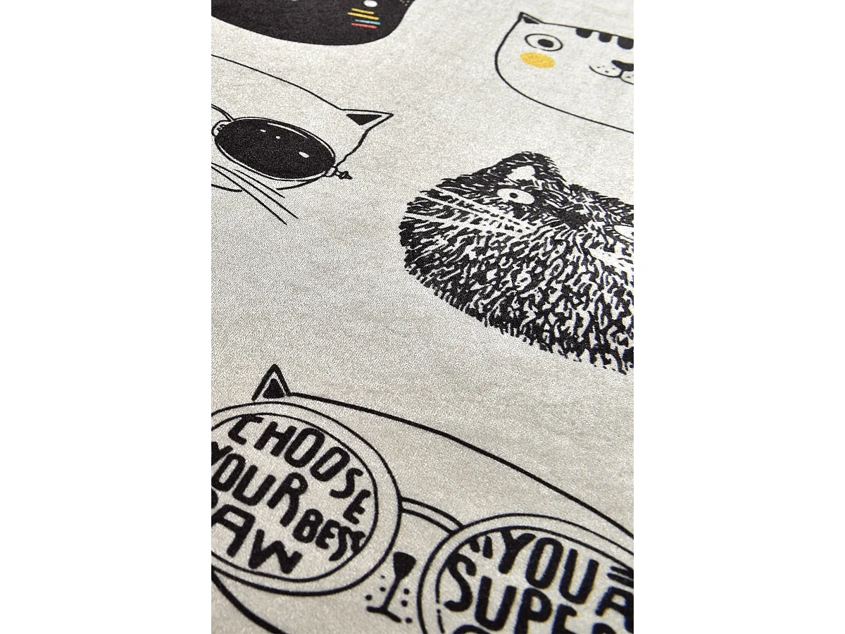 Alfombra de baño Cutie DJT multicolor