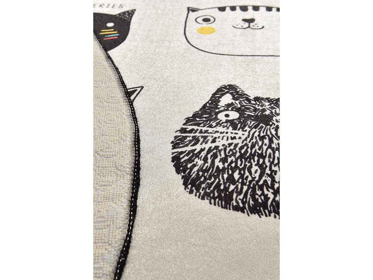 Alfombra de baño Cutie DJT multicolor