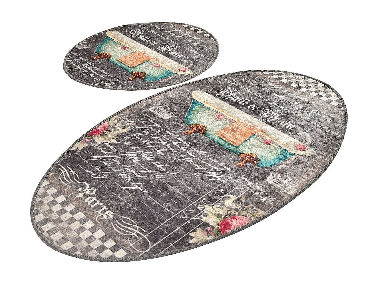 Alfombra de baño Set (2 piezas) Bain multicolor