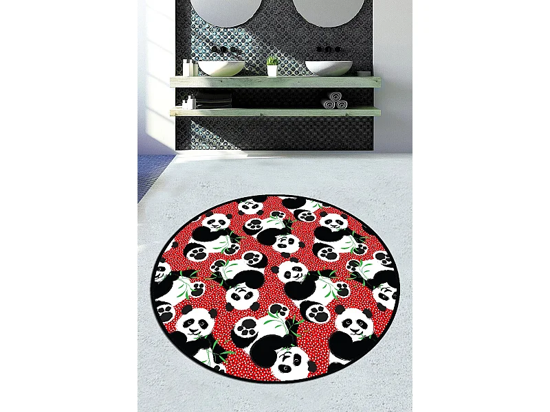 Alfombra de baño Pandam esuriit Circle Djt 80 multicolor