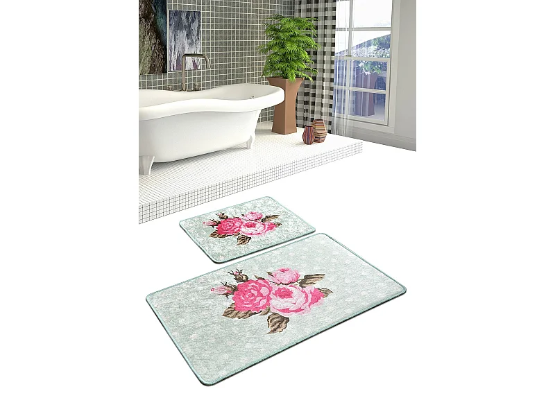 Alfombra de baño Set (2 piezas) Monet  multicolor