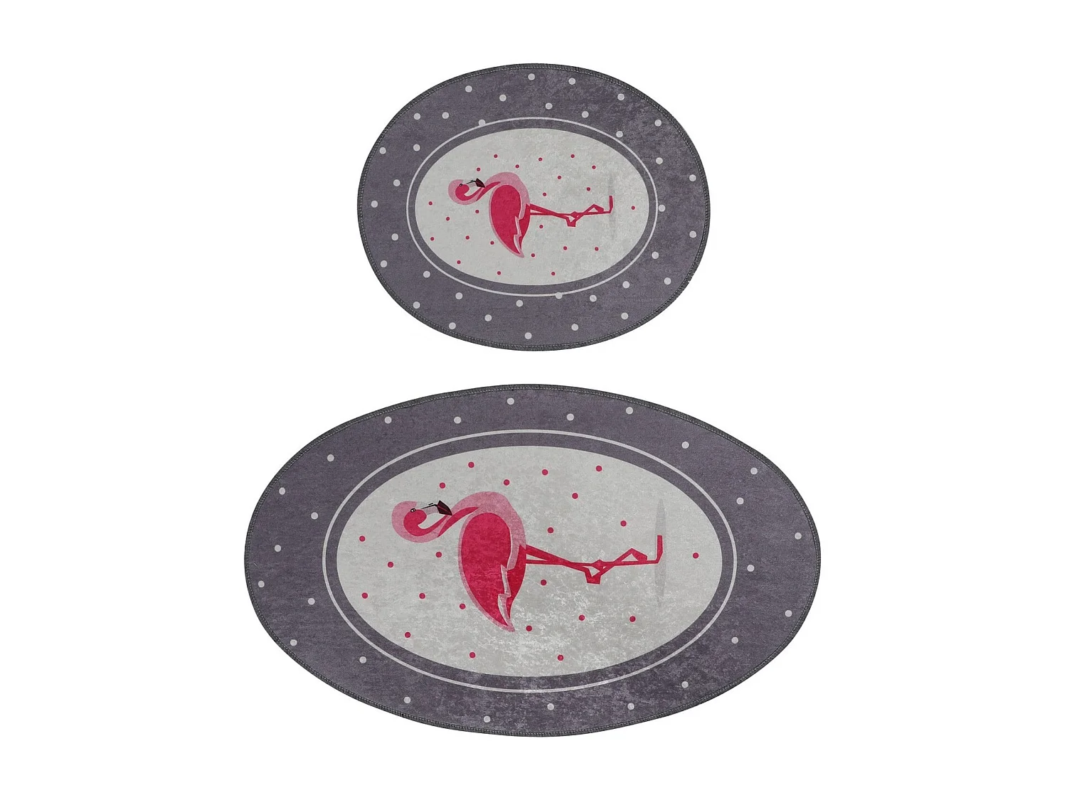Alfombra de baño Set (2 piezas) Chile Flamingo multicolor