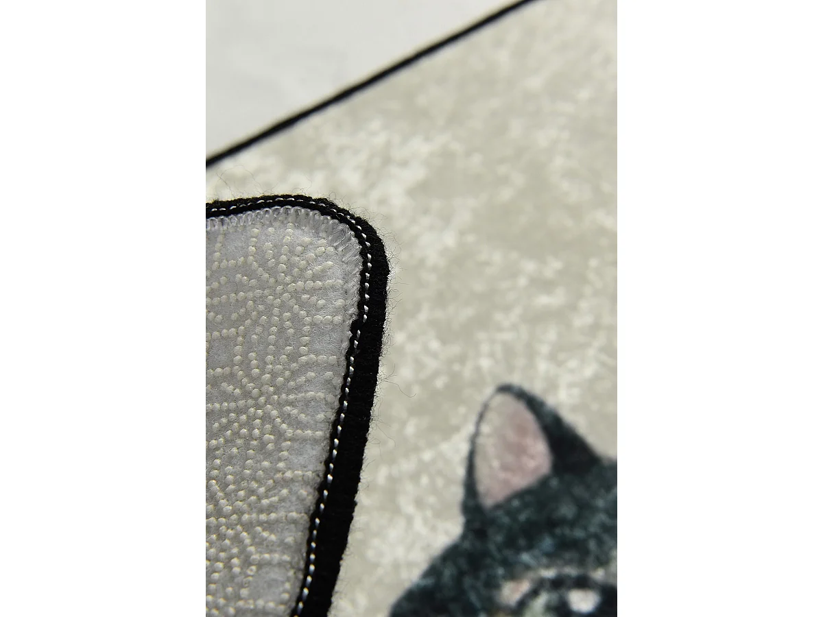 Alfombra de baño Angry Cats DJT Çap multicolor