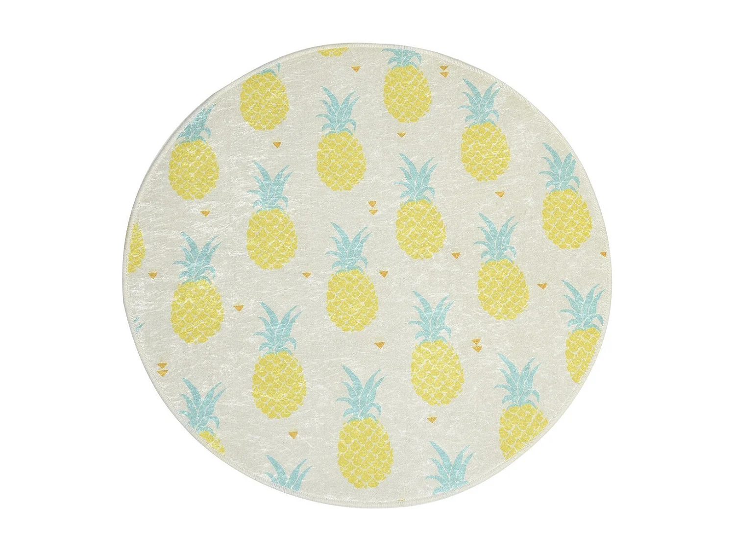 Alfombra de baño Ananas DJT Çap multicolor