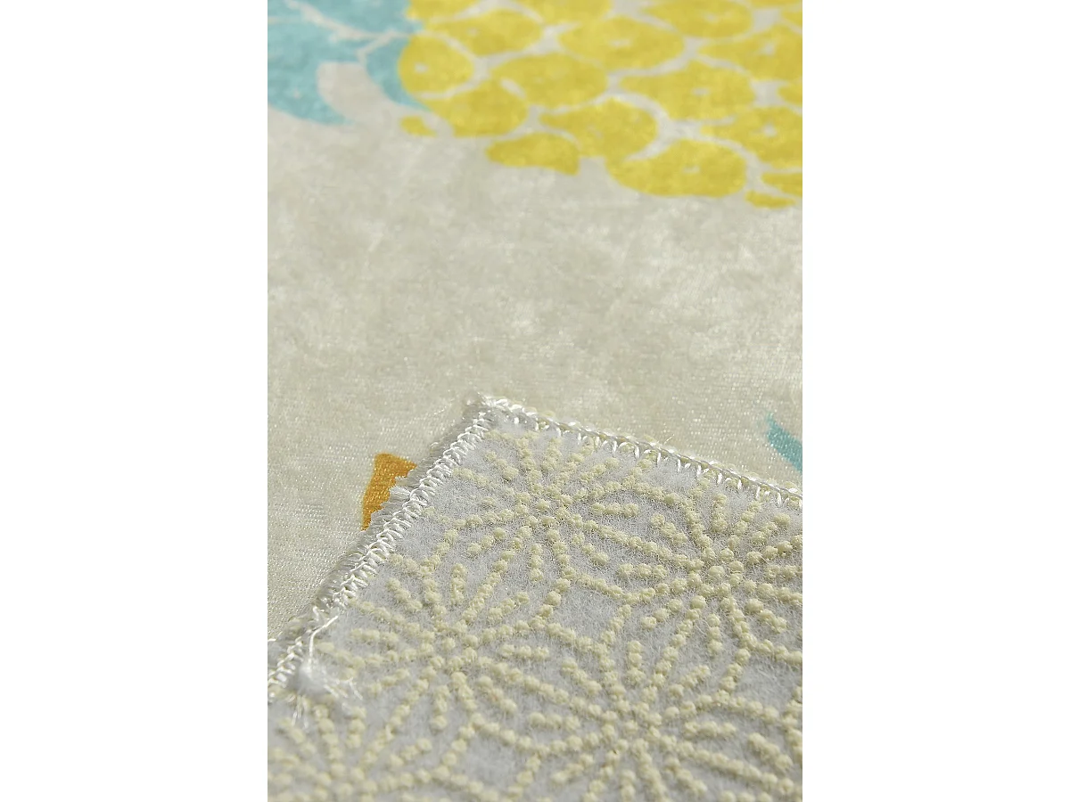 Alfombra de baño Ananas DJT Çap multicolor