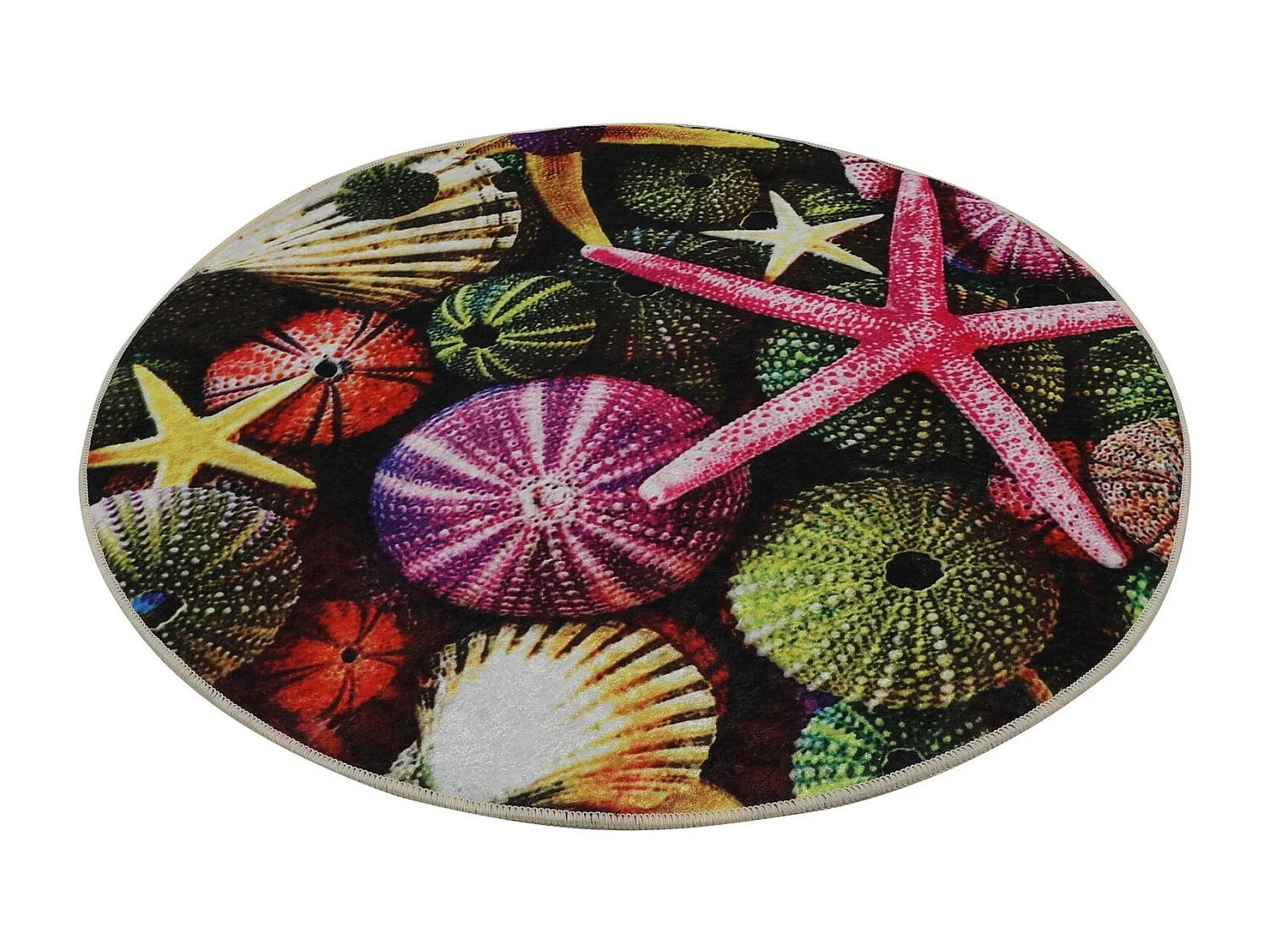 Alfombra de baño Estrella 100 multicolor