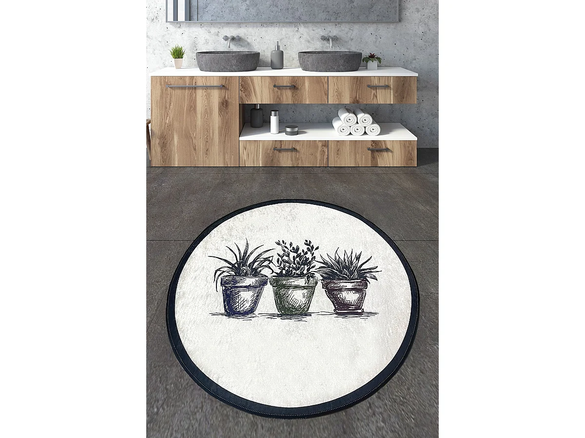 Alfombra de baño Koule  multicolor