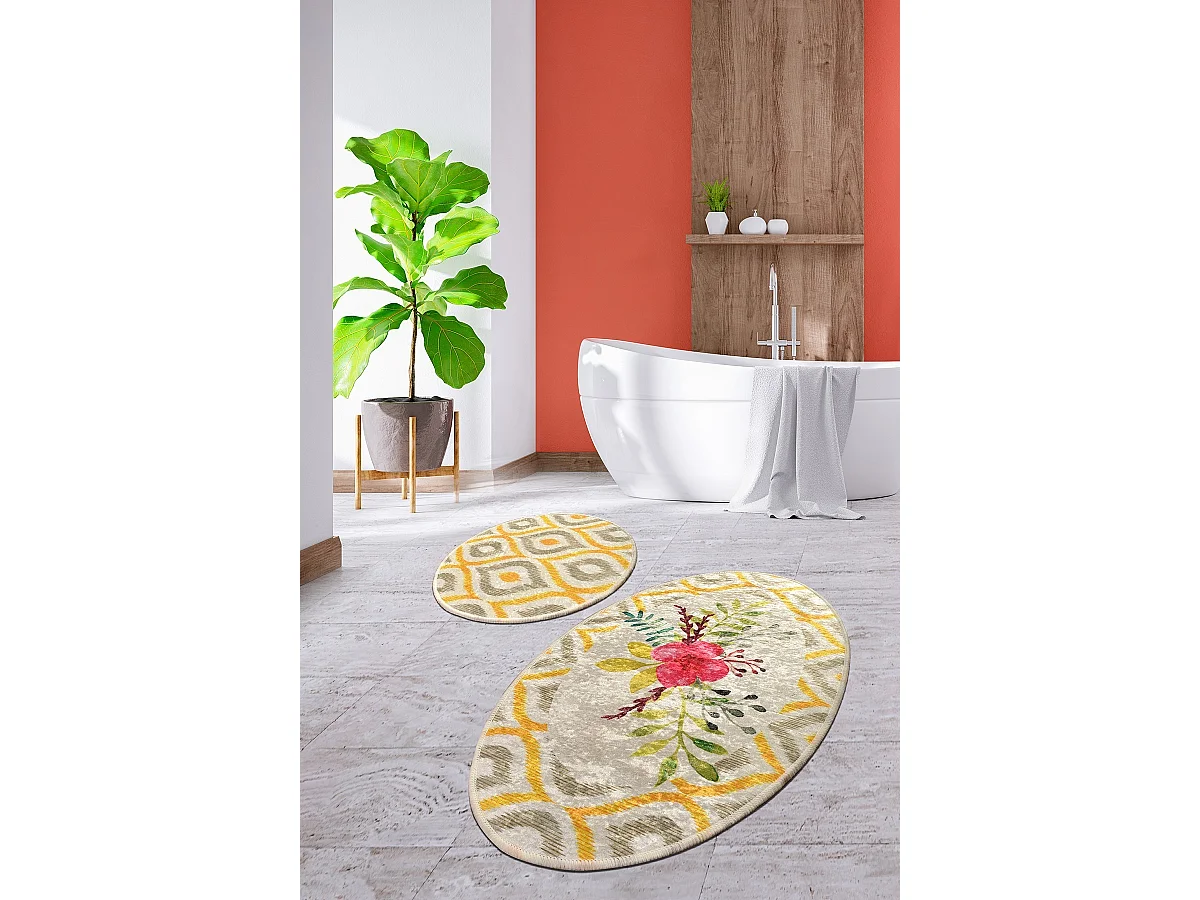 Alfombra de baño Set (2 piezas) Blondie DJT multicolor