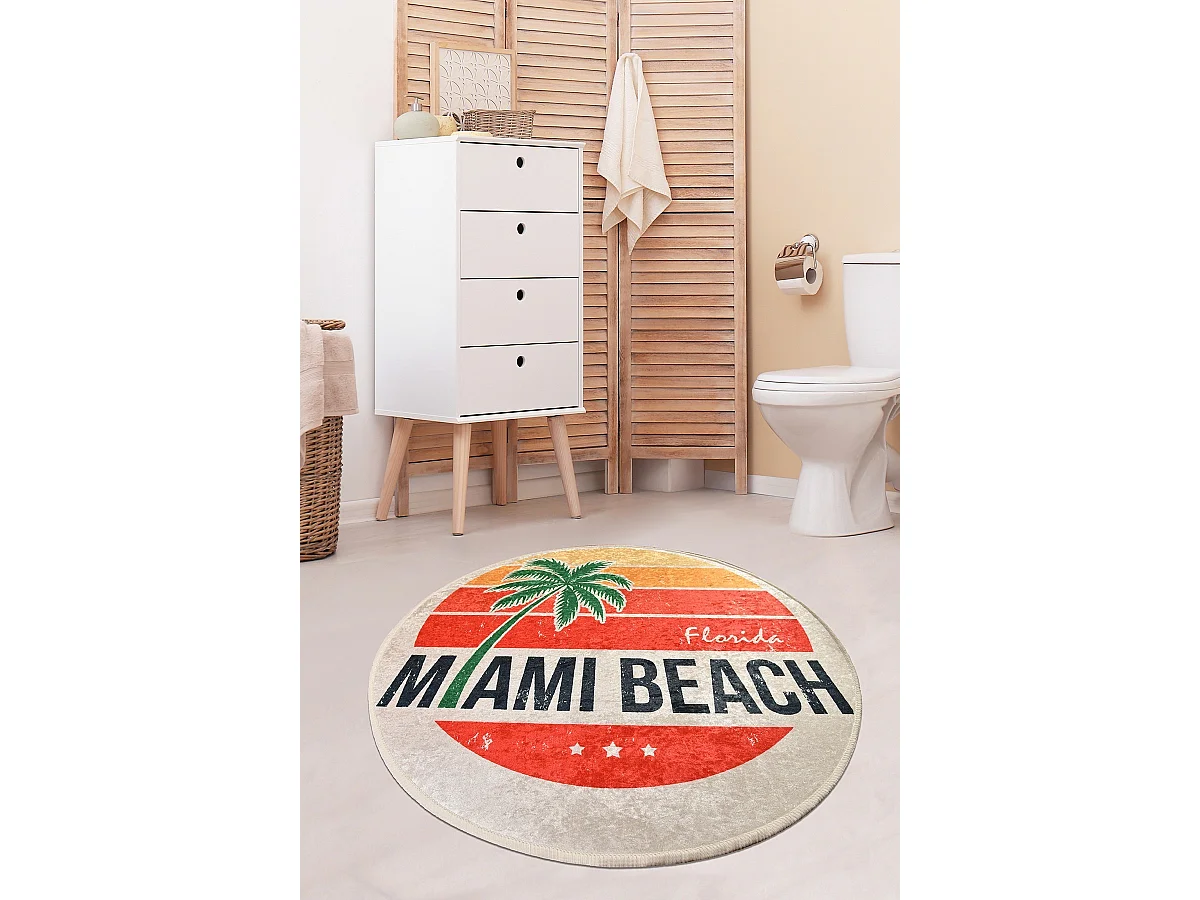 Alfombra de baño Miami Beach (100) multicolor