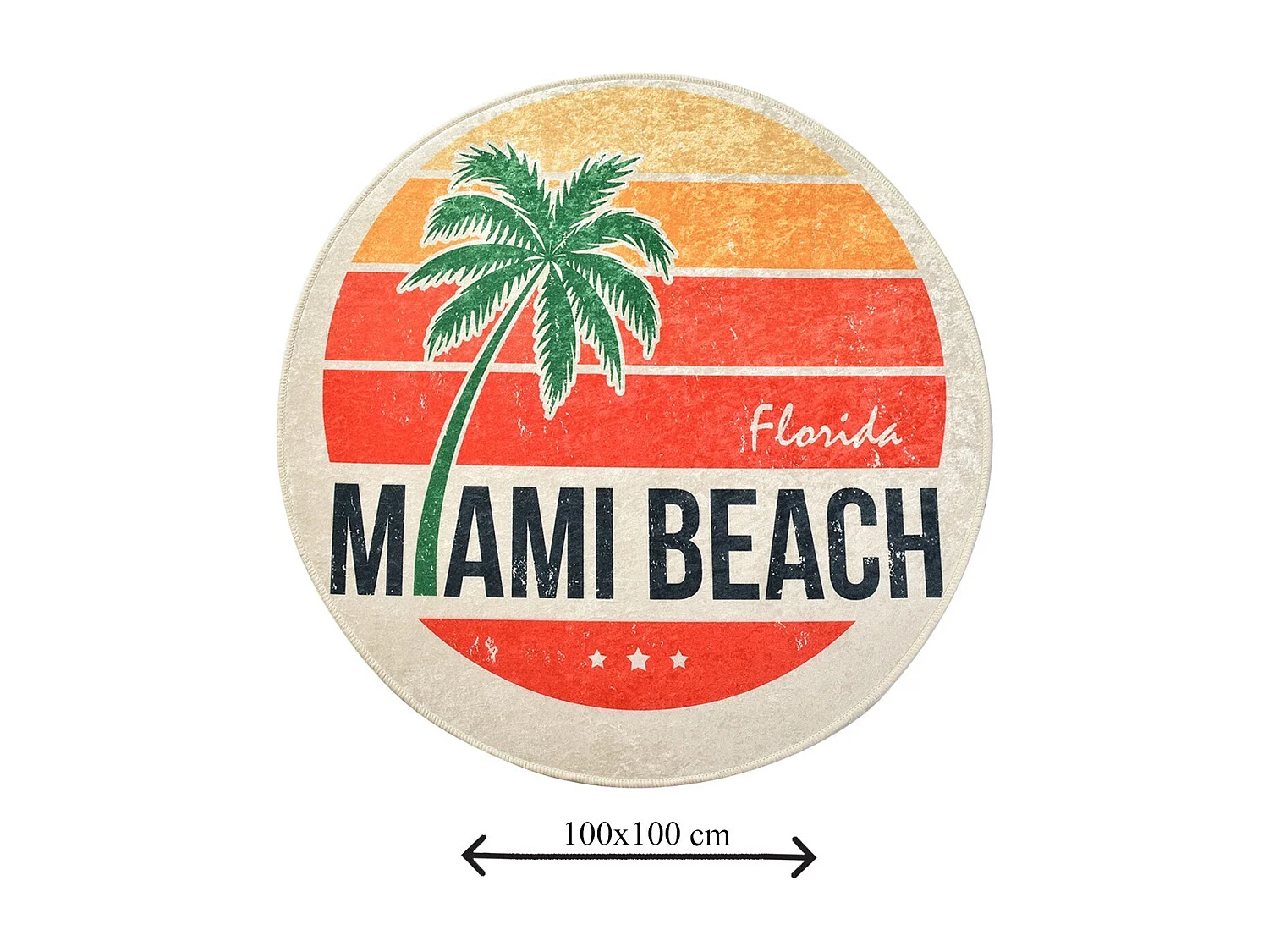 Alfombra de baño Miami Beach (100) multicolor
