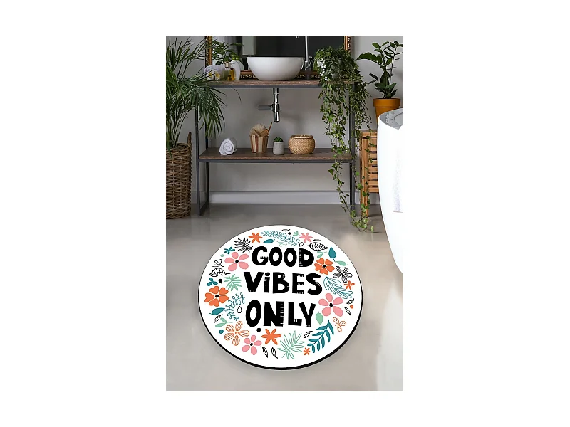 Alfombra de baño Flower In The Garden 200 multicolor