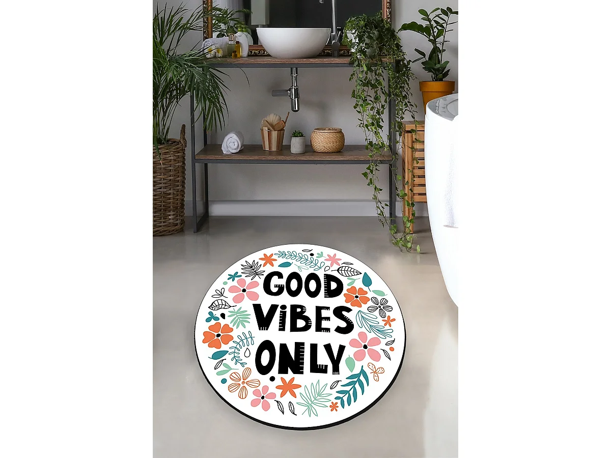 Alfombra de baño Flower In The Garden 200 multicolor