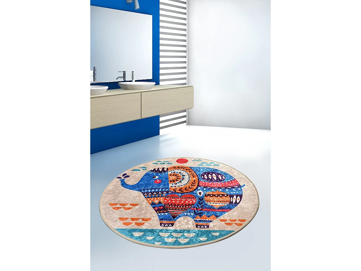 Alfombra de baño Etnic (140) multicolor