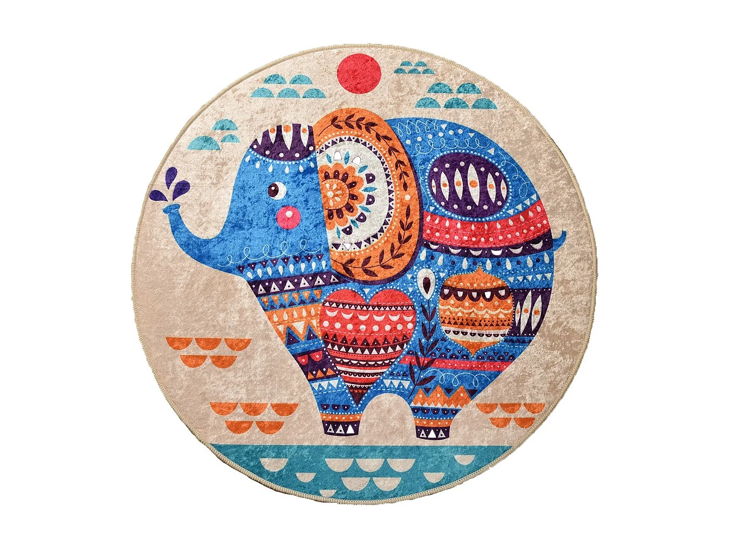 Alfombra de baño Etnic (140) multicolor