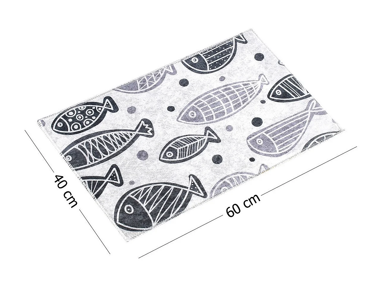 Alfombra de baño Fish DJT  multicolor