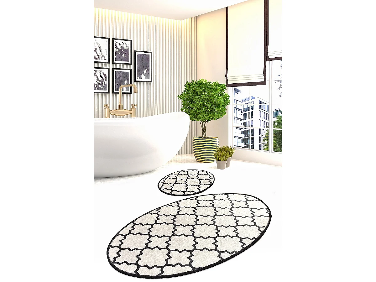 Alfombra de baño Set (2 piezas) Kupa  multicolor