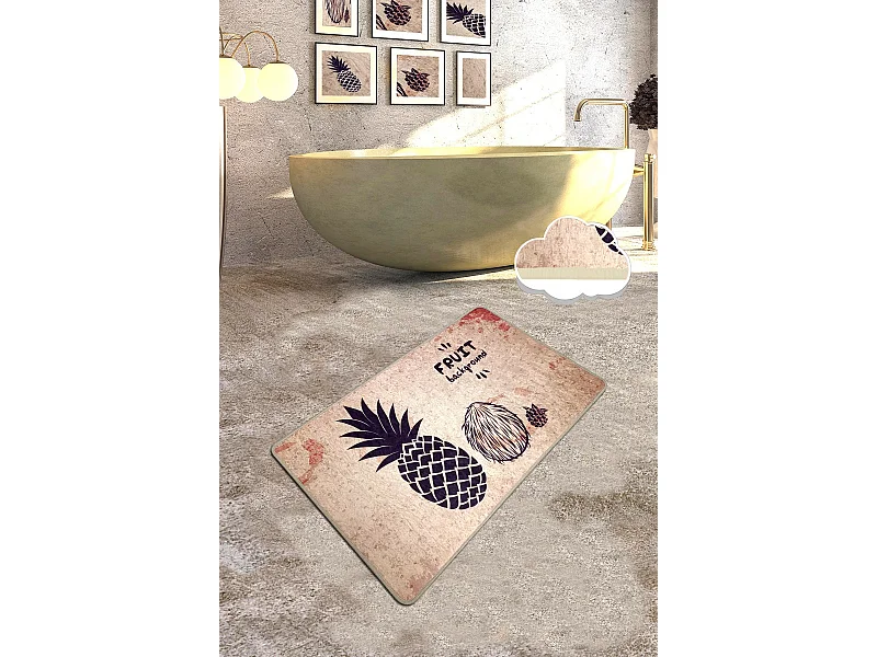 Alfombra de baño Ecuador (80 x 100) multicolor