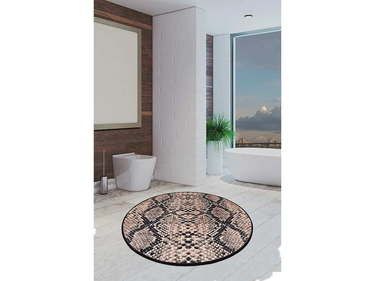 Alfombra de baño Snake (140) multicolor