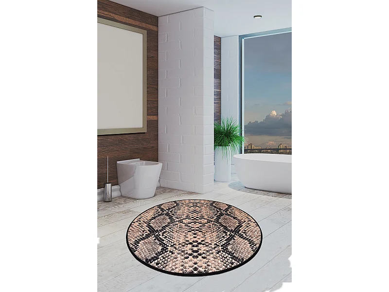 Alfombra de baño Snake (140) multicolor