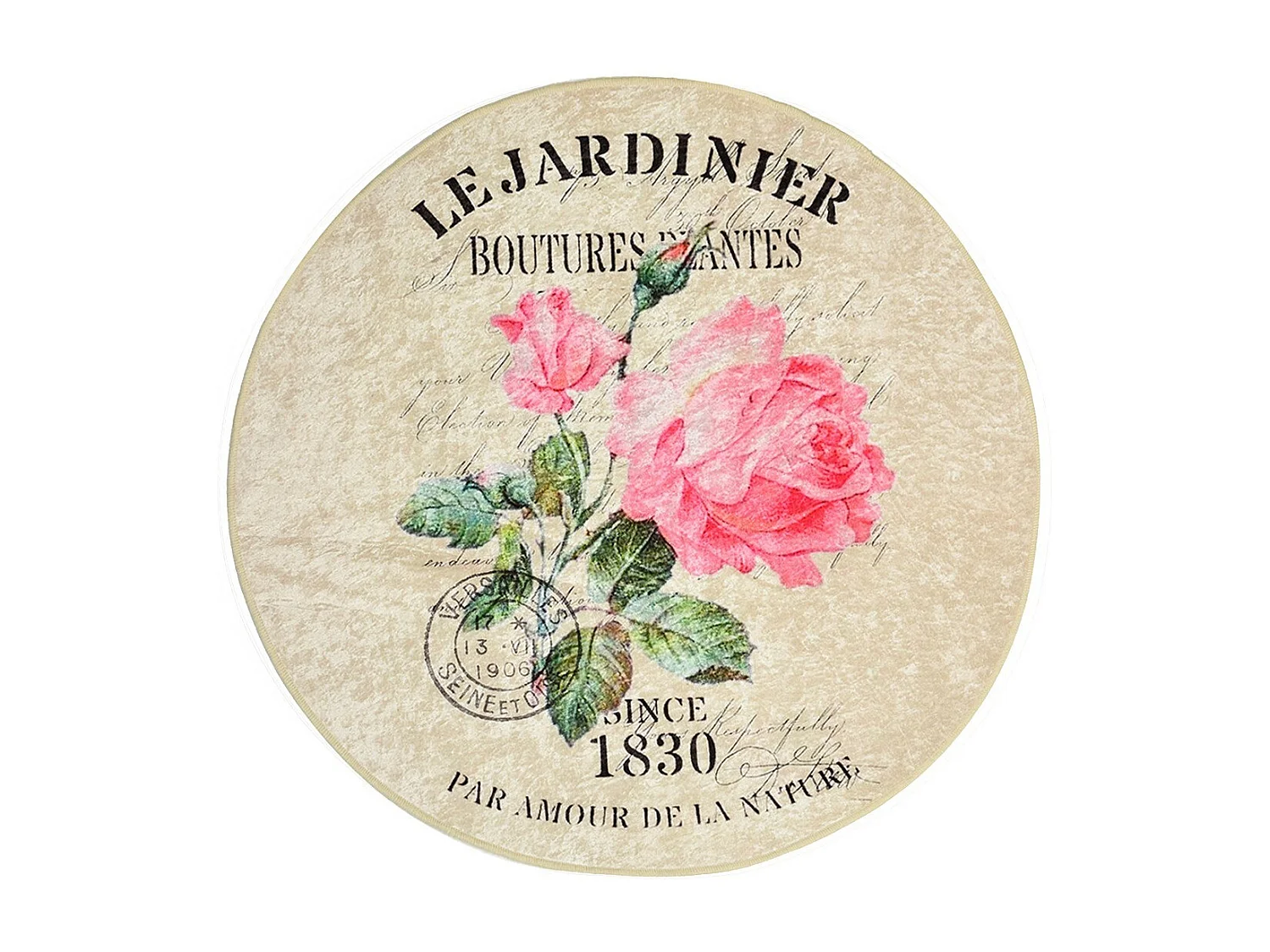 Alfombra de baño Jardiner DJT multicolor