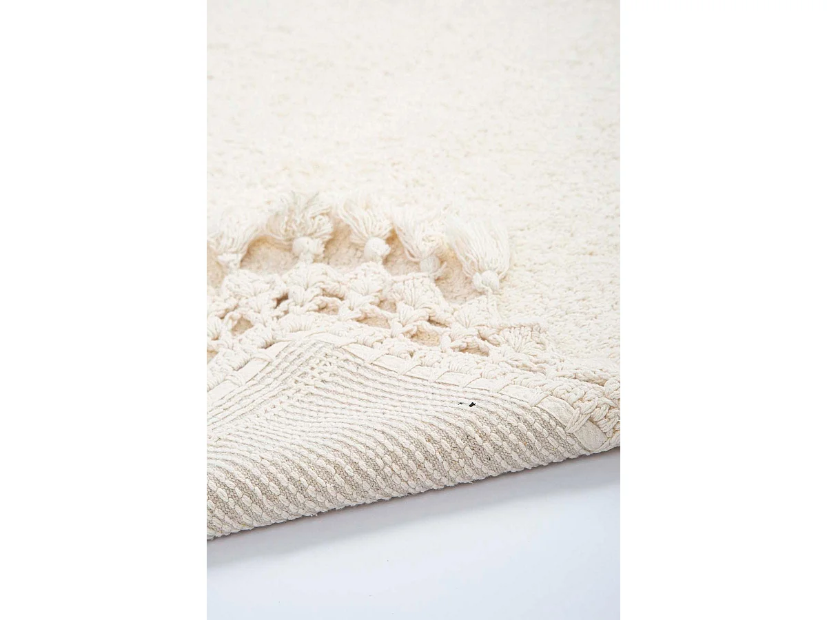 Alfombra de baño Set (2 piezas) Lorna  crema