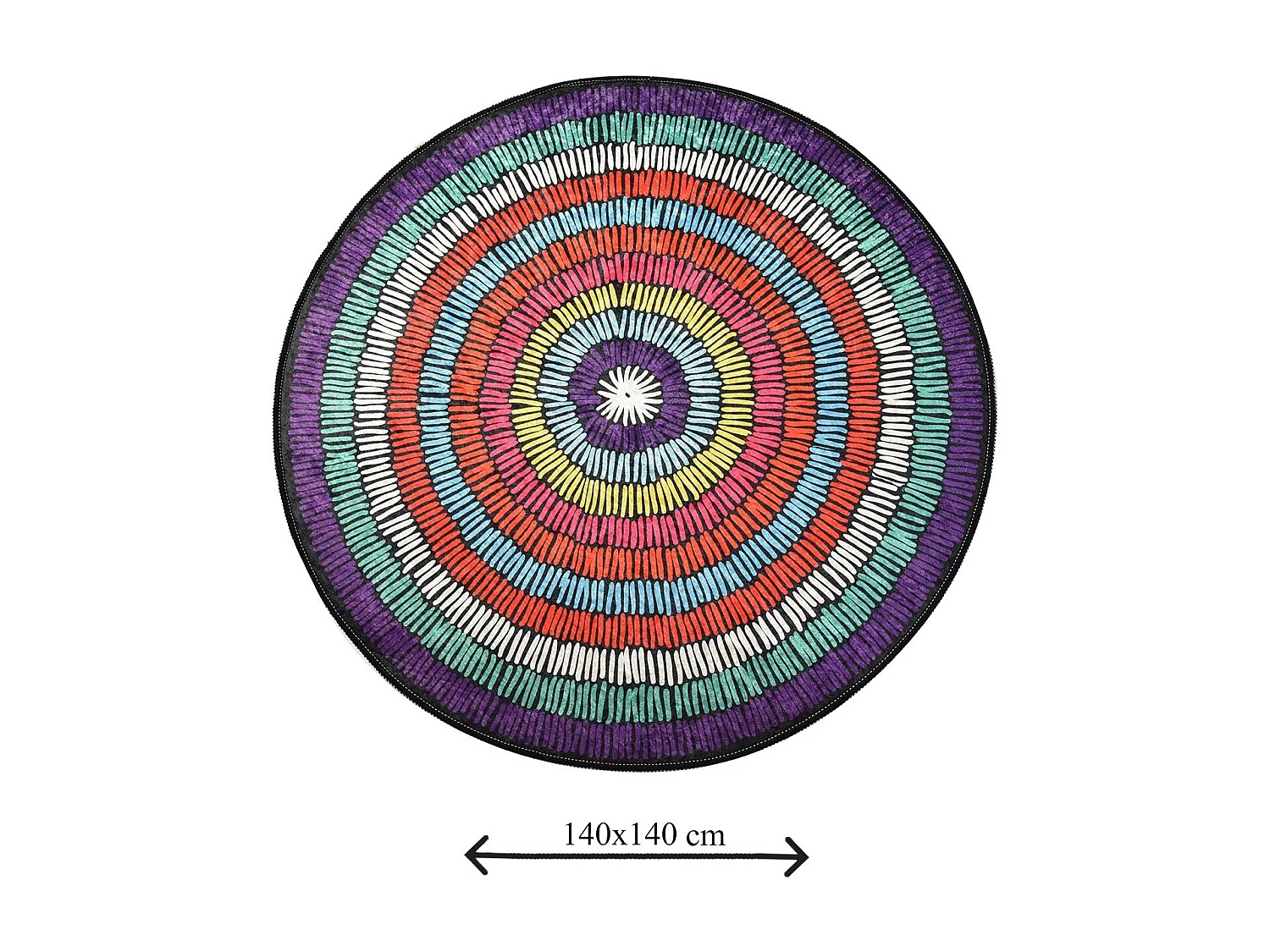 Alfombra de baño Bubble (140) multicolor